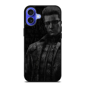 ALBERT WESKER RESIDENT EVIL GAMES iPhone 16 Case Cover ALBERT WESKER RESIDENT EVIL GAMES iPhone 16 Case Cover