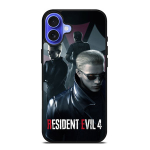 ALBERT WESKER RESIDENT EVIL iPhone 16 Case Cover ALBERT WESKER RESIDENT EVIL iPhone 16 Case Cover