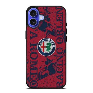 ALFA ROMEO FORMULA ONE RACING iPhone 16 Case Cover ALFA ROMEO FORMULA ONE RACING iPhone 16 Case Cover