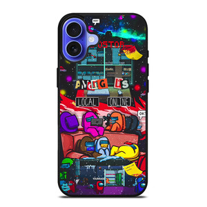 AMONG US LOCAL ONLINE iPhone 16 Case Cover