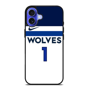 ANTHONY EDWARDS MINNESOTA TIMBERWOLVES NBA iPhone 16 Case Cover ANTHONY EDWARDS MINNESOTA TIMBERWOLVES NBA iPhone 16 Case Cover