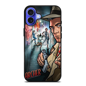 ARCHER CARTOON MOVIE POSTER iPhone 16 Case Cover