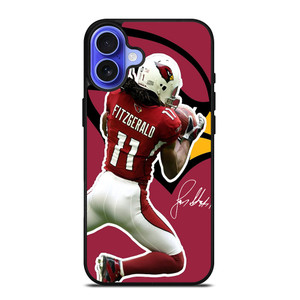 ARIZONA CARDINALS LARRY FITZGERALD 2 iPhone 16 Case Cover ARIZONA CARDINALS LARRY FITZGERALD 2 iPhone 16 Case Cover