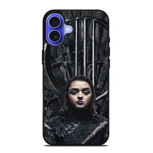 ARYA STARK GAME OF THRONES iPhone 16 Case Cover ARYA STARK GAME OF THRONES iPhone 16 Case Cover