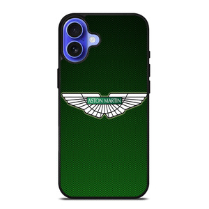 ASTON MARTIN GREEN CARBON iPhone 16 Case Cover ASTON MARTIN GREEN CARBON iPhone 16 Case Cover