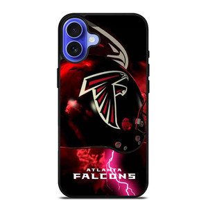 ATALANTA FALCONS LIGHTNING HELMET iPhone 16 Case Cover ATALANTA FALCONS LIGHTNING HELMET iPhone 16 Case Cover