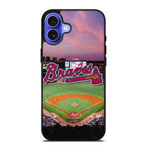 ATLANTA BRAVES BASEBALL ARENA iPhone 16 Case Cover