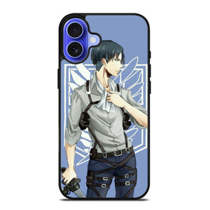 ATTACK ON TITAN ANIME LEVI iPhone 16 Case Cover ATTACK ON TITAN ANIME LEVI iPhone 16 Case Cover