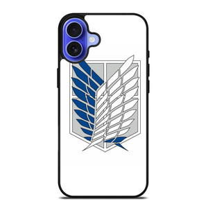 ATTACK ON TITAN ANIME SYMBOL iPhone 16 Case Cover ATTACK ON TITAN ANIME SYMBOL iPhone 16 Case Cover