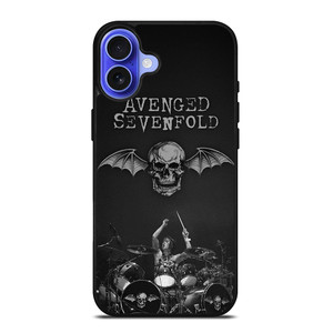 AVENGED SEVENFOLD ROCK BAND iPhone 16 Case Cover AVENGED SEVENFOLD ROCK BAND iPhone 16 Case Cover