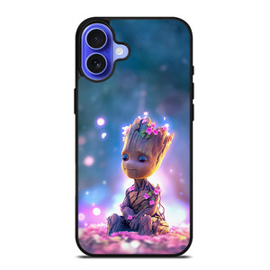 BABY GROOT FLOWER iPhone 16 Case Cover BABY GROOT FLOWER iPhone 16 Case Cover