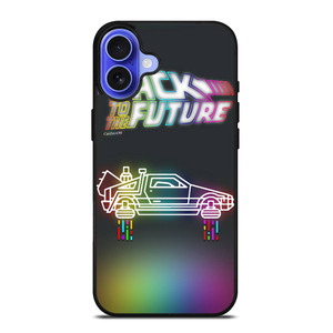 BACK TO THE FUTURE DELOREAON iPhone 16 Case Cover BACK TO THE FUTURE DELOREAON iPhone 16 Case Cover