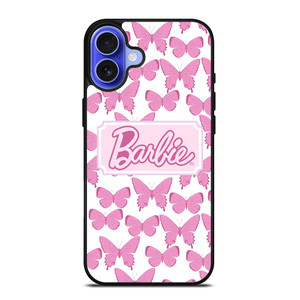 BARBIE BUTTERFLY PINK iPhone 16 Case Cover BARBIE BUTTERFLY PINK iPhone 16 Case Cover