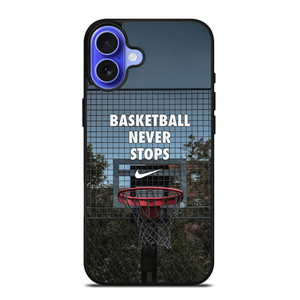 BASKETBALL NEVER STOPS RING iPhone 16 Case Cover BASKETBALL NEVER STOPS RING iPhone 16 Case Cover