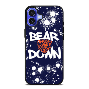 BEAR DOWN CHICAGO BEARS 2 iPhone 16 Case Cover