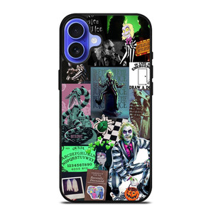 BEETLEJUICE TIM BURTON COLLAGE iPhone 16 Case Cover BEETLEJUICE TIM BURTON COLLAGE iPhone 16 Case Cover