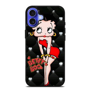 BETTY BOOP DIAMOND POLKADOT iPhone 16 Case Cover BETTY BOOP DIAMOND POLKADOT iPhone 16 Case Cover