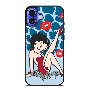 BETTY BOOP KISS CARTOON iPhone 16 Case Cover