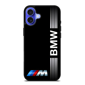 BMW M PERFORMANCE STRIPE LOGO iPhone 16 Case Cover BMW M PERFORMANCE STRIPE LOGO iPhone 16 Case Cover