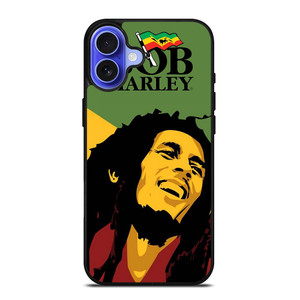 BOB MARLEY RASTA ART iPhone 16 Case Cover