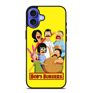 BOB'S BURGERS CARTOON iPhone 16 Case Cover BOB'S BURGERS CARTOON iPhone 16 Case Cover