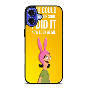 BOBS BURGERS LOUISE QUOTE iPhone 16 Case Cover BOBS BURGERS LOUISE QUOTE iPhone 16 Case Cover