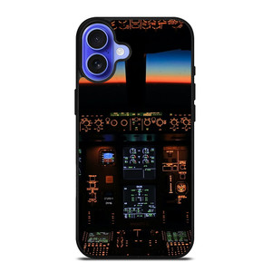 BOEING PLANE COCKPIT iPhone 16 Case Cover BOEING PLANE COCKPIT iPhone 16 Case Cover