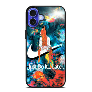 BOJACK HORSEMAN LAZY NIKE iPhone 16 Case Cover BOJACK HORSEMAN LAZY NIKE iPhone 16 Case Cover