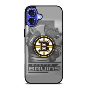 BOSTON BRUINS BEAR MASCOT NHL iPhone 16 Case Cover BOSTON BRUINS BEAR MASCOT NHL iPhone 16 Case Cover