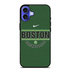 BOSTON CELTICS BASKETBALL NIKE iPhone 16 Case Cover BOSTON CELTICS BASKETBALL NIKE iPhone 16 Case Cover