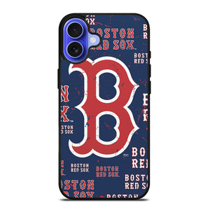 BOSTON RED SOX LOGO COLLAGE iPhone 16 Case Cover BOSTON RED SOX LOGO COLLAGE iPhone 16 Case Cover
