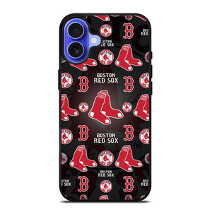 BOSTON RED SOX MLB COLLAGE iPhone 16 Case Cover BOSTON RED SOX MLB COLLAGE iPhone 16 Case Cover