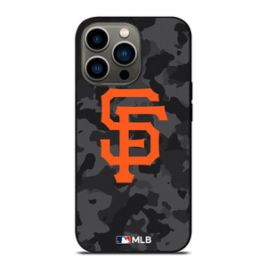 SAN FRANCISCO GIANTS BASEBALL BLACK CAMO iPhone 13 Pro Case Cover