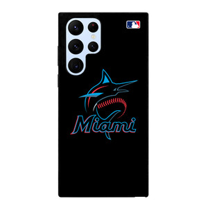 MIAMI MARLINS MLB LOGO Samsung Galaxy S22 Ultra Case Cover