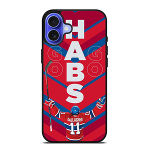 BRENDAN GALLAGHER MONTREAL CANADIENS iPhone 16 Case Cover BRENDAN GALLAGHER MONTREAL CANADIENS iPhone 16 Case Cover