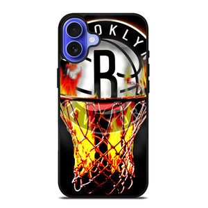 BROOKLYN NETS BASKETBALL RING iPhone 16 Case Cover BROOKLYN NETS BASKETBALL RING iPhone 16 Case Cover