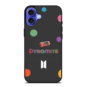 BTS DYNAMITE POLKADOTS iPhone 16 Case Cover BTS DYNAMITE POLKADOTS iPhone 16 Case Cover