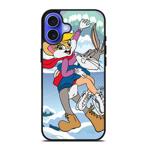 BUGS BUNNY AND LOLA CARTOON iPhone 16 Case Cover BUGS BUNNY AND LOLA CARTOON iPhone 16 Case Cover