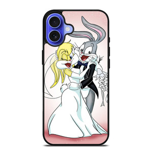 BUGS BUNNY AND LOLA MARRIED iPhone 16 Case Cover BUGS BUNNY AND LOLA MARRIED iPhone 16 Case Cover