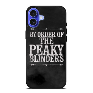 BY ORDER OF PEAKY BLINDERS ICON iPhone 16 Case Cover BY ORDER OF PEAKY BLINDERS ICON iPhone 16 Case Cover
