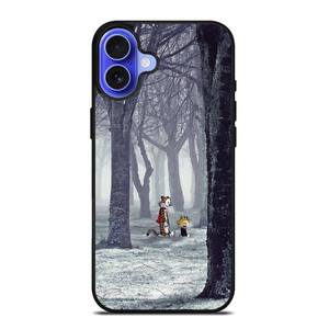 CALVIN AND HOBBES CARTOON iPhone 16 Case Cover