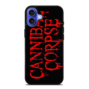 CANNIBAL CORPSE METAL BAND LOGO iPhone 16 Case Cover CANNIBAL CORPSE METAL BAND LOGO iPhone 16 Case Cover