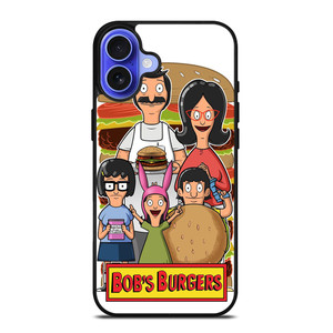 CARTOON BOB'S BURGERS iPhone 16 Case Cover CARTOON BOB'S BURGERS iPhone 16 Case Cover