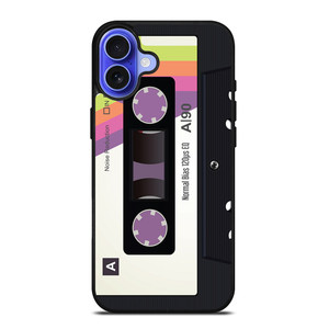 CASSETTE TAPE RETRO iPhone 16 Case Cover CASSETTE TAPE RETRO iPhone 16 Case Cover