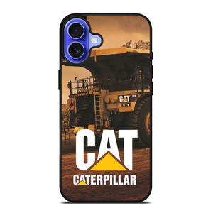 CATERPILLAR CAR DUMP TRUCK iPhone 16 Case Cover CATERPILLAR CAR DUMP TRUCK iPhone 16 Case Cover