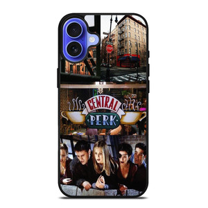 CENTRAL PERK FRIENDS CAFE iPhone 16 Case Cover CENTRAL PERK FRIENDS CAFE iPhone 16 Case Cover