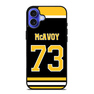 CHARLIE MCAVOY BOSTON BRUINS NHL iPhone 16 Case Cover CHARLIE MCAVOY BOSTON BRUINS NHL iPhone 16 Case Cover