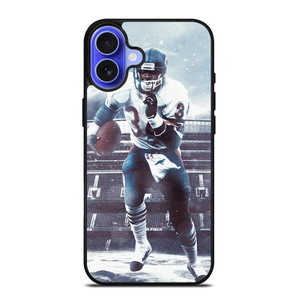 CHICAGO BEARS WALTER PAYTON FOOTBALL iPhone 16 Case Cover CHICAGO BEARS WALTER PAYTON FOOTBALL iPhone 16 Case Cover