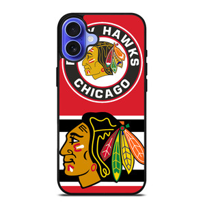 CHICAGO BLACKHAWKS NHL LOGO iPhone 16 Case Cover CHICAGO BLACKHAWKS NHL LOGO iPhone 16 Case Cover