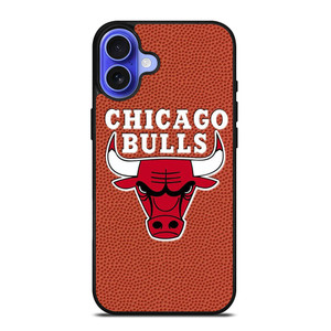 CHICAGO BULLS BASKETBALL EMBOSS iPhone 16 Case Cover